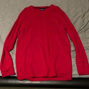 Polo thermal long sleeve shirt.